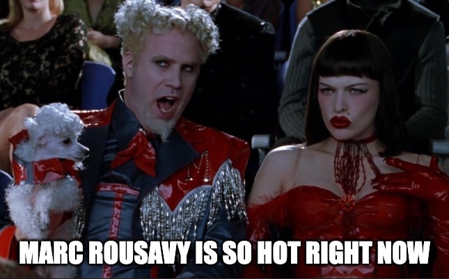 Marc Rousavy hot meme