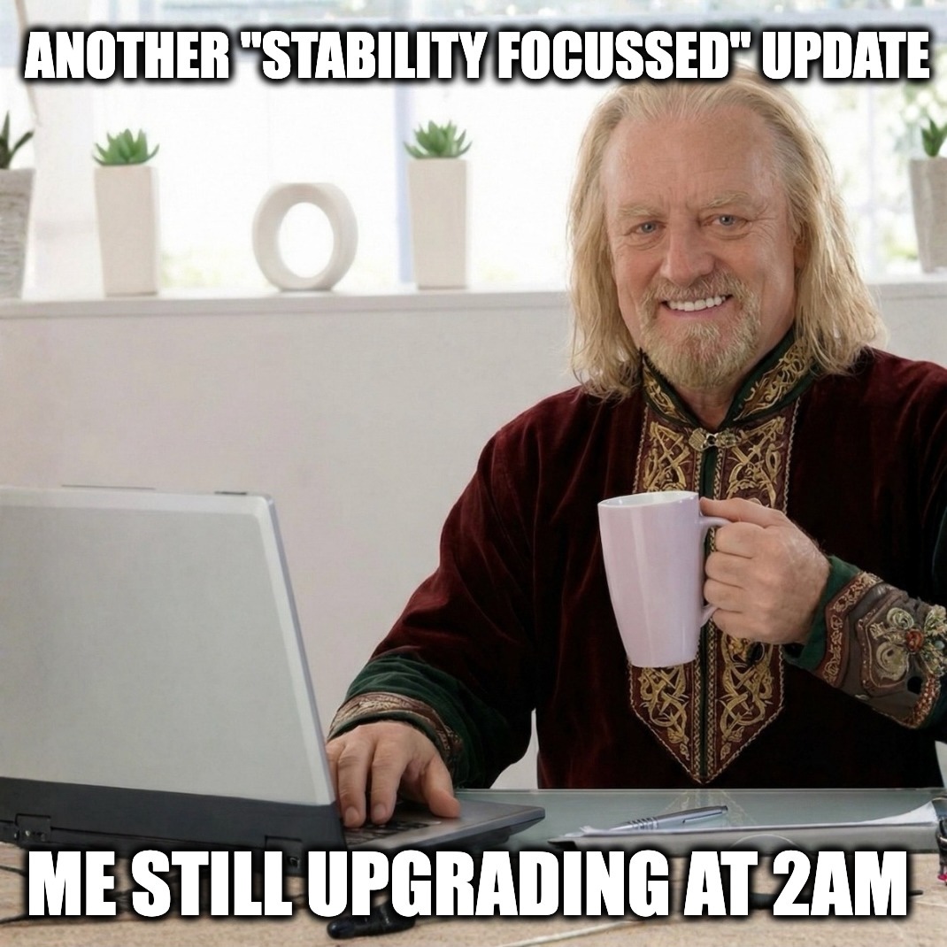 Theoden grandpa coffee meme