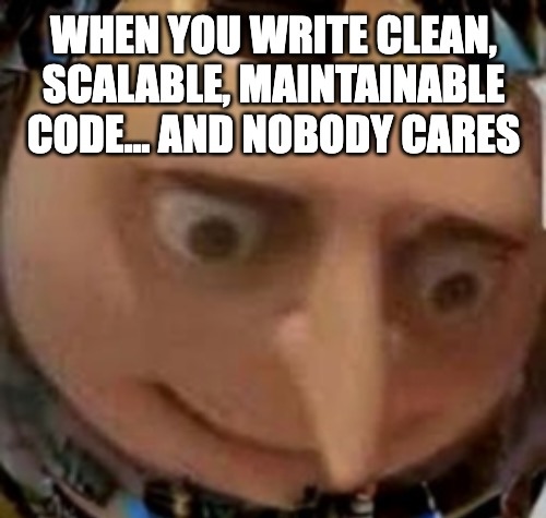 Gru code meme