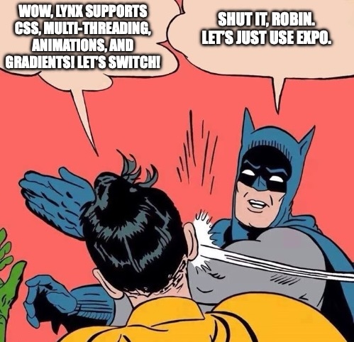 Lynx Batman meme
